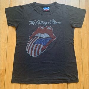 JUNK FOOD THE ROLLING STONES Graphic T-Shirt Double Sided